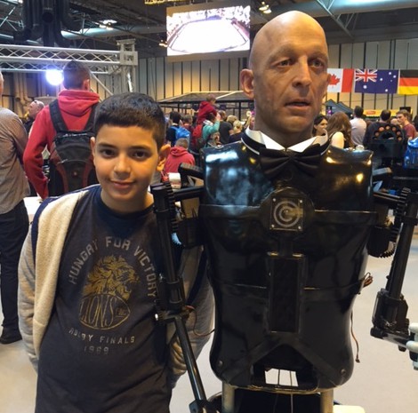 Raul & Jason Bradbury at The Gadget Show 2015